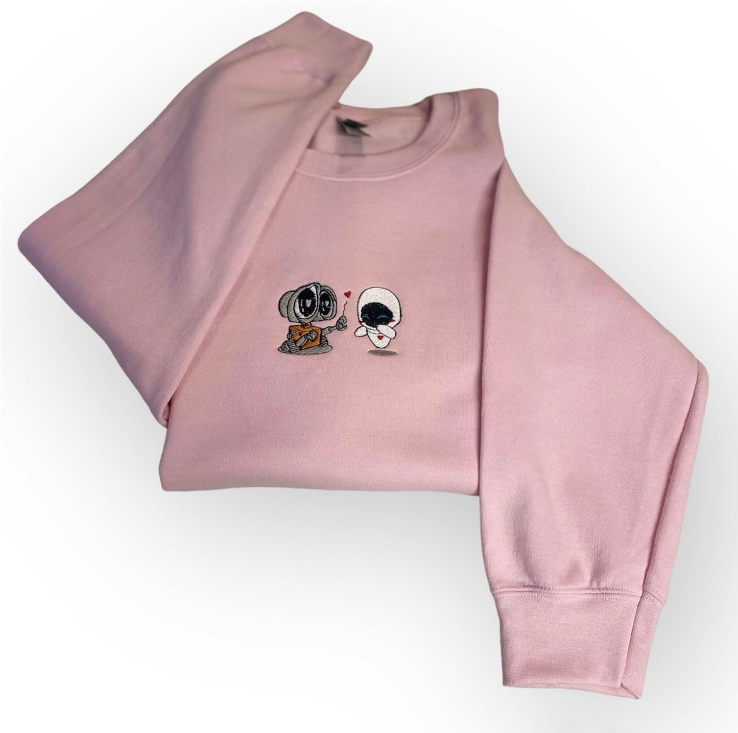 Wall e and eve crewneck